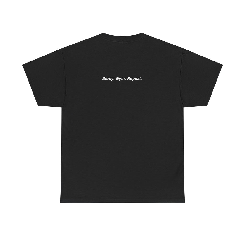 Study Gym Repeat Heavy Cotton Tee